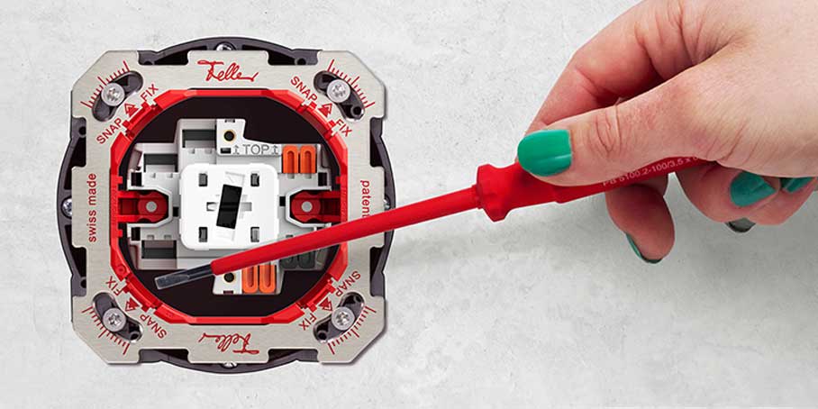 Feller SNAPFIX® – modular einsetzbares Befestigungssystem